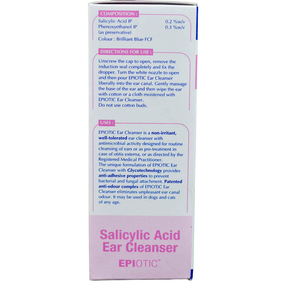 Virbac Epiotic - Ear Cleanser for Dogs and Cats - 100ml