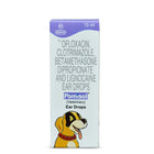 Intas Pomisol (Ofloxacin, Clotrimazole, Betamethasone & Lignocaine) Ear Drops for Dogs & Cats (15ml)