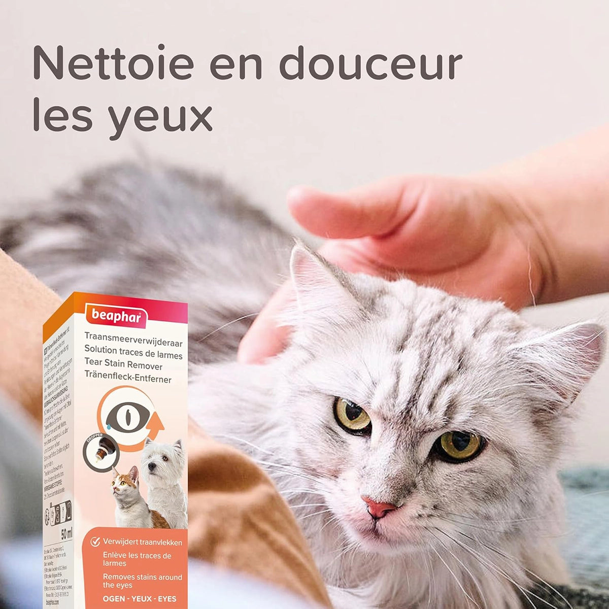 Beaphar Oftal Tear Stain Remover Pet Eye Care - 50ml