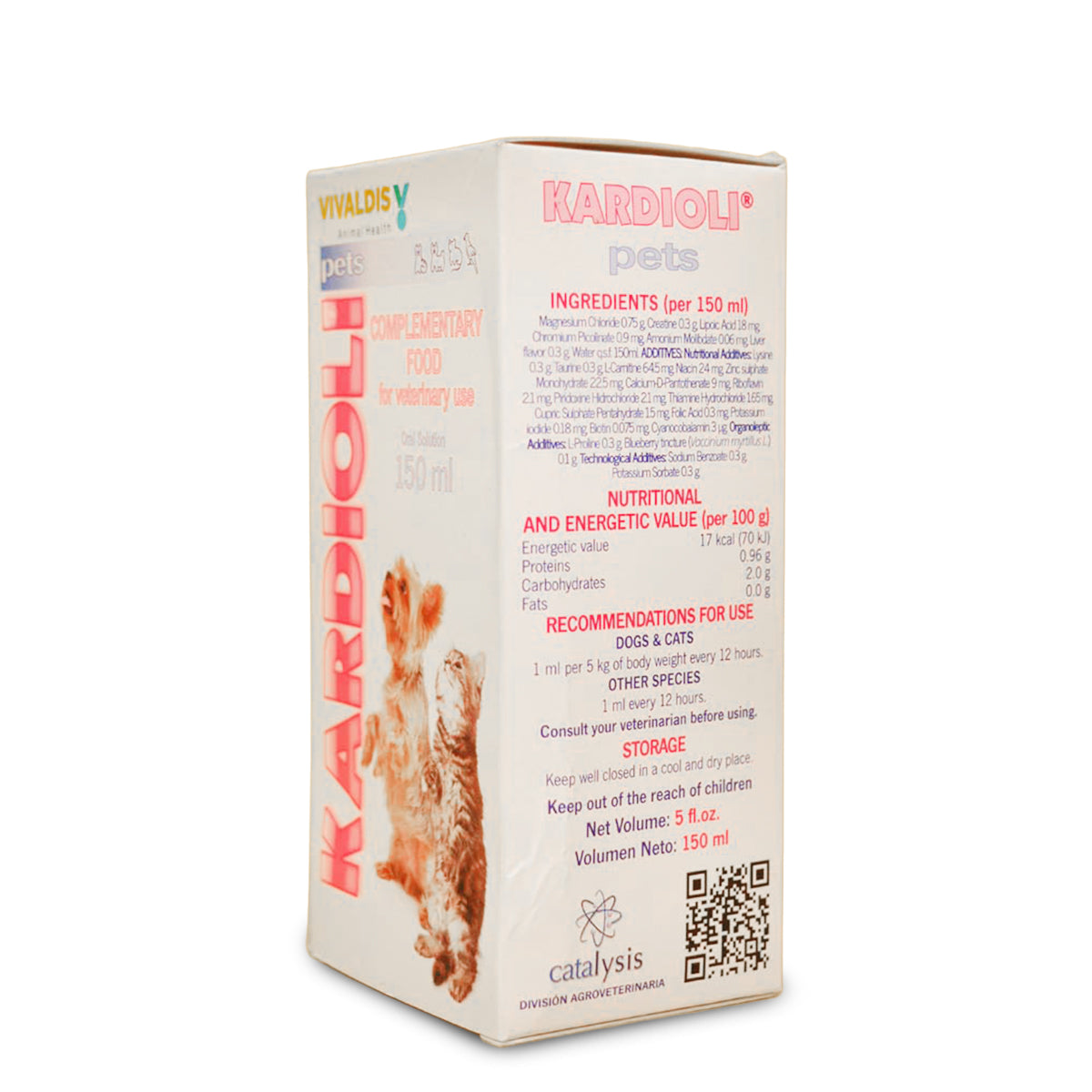 Vivaldis Kardioli Syrup for Dogs and Cats - (150ml)