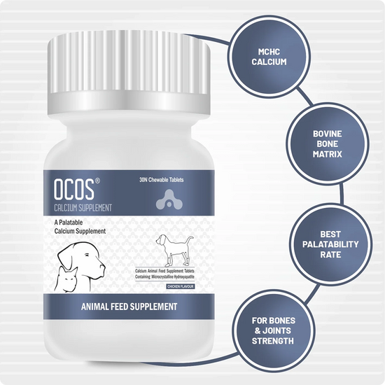 Ocos Calcium Supplement Tablet - 30 Tablets