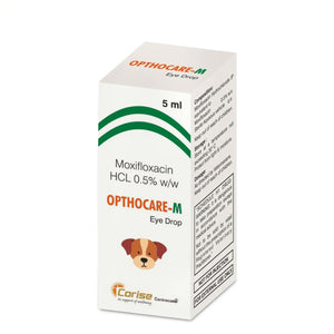 Corise Opthocare M Eye Drops (Moxifloxacin) for Dogs and Cats (5ml)