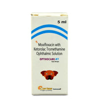 Corise Opthocare KT Eye Drops (Moxifloxacin Ketorolac) for Dogs & Cats (5ml)