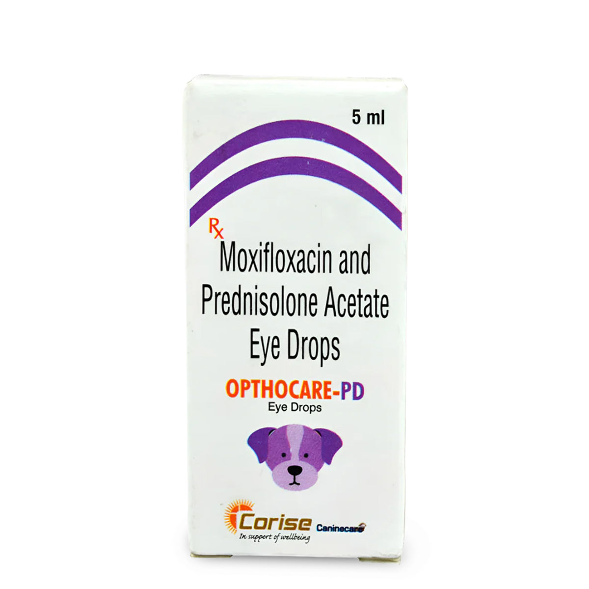 Corise Opthocare PD Eye Drops (Moxifloxacin Prednisolone) for Dogs and Cats (5ml)