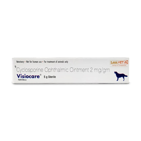 Savavet Visiocare (Cyclosporine) Ointment for Dogs & Cats (5g)