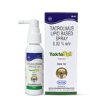 Intas Takfa Pet (Tacrolimus & Alpha Tocopherol) Immunomodulator Spray for Dogs (50ml)