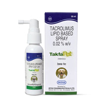 Intas Takfa Pet Spray (Tacrolimus) for Dogs (50ml)