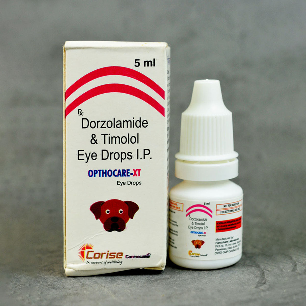 Corise Opthocare XT Eye Drops (Dorzolamide Timolol) for Dogs and Cats (5ml)