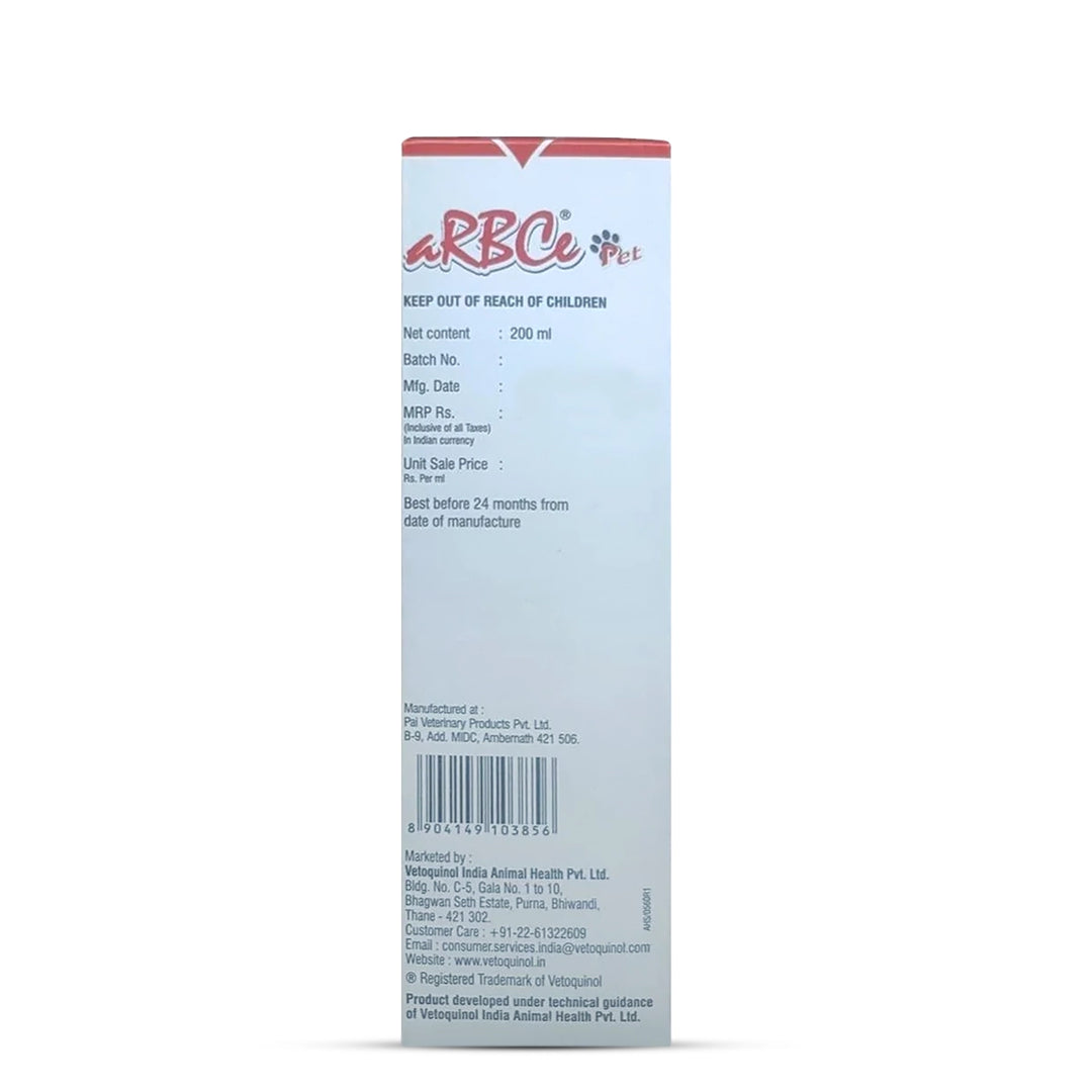 aRBCe Pet Syrup for Dogs & Cats - 200ml