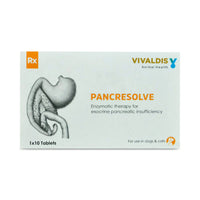 Vivaldis Pancresolve Tablet for Dogs and Cats - 10 Tablets