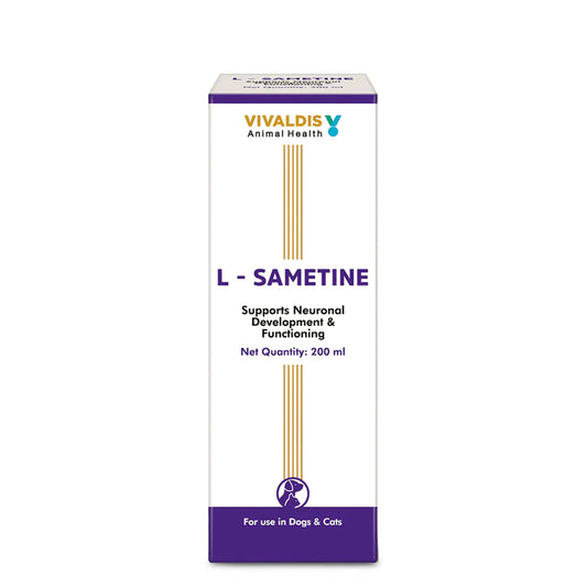 Vivaldis L Sametine Syrup for Dogs and Cats (200ml)