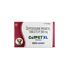Intas Cefpet XL (Cefpodoxime Proxetil) 200mg Antibiotic Tablet for Dogs & Cats (Pack of 10 Tablets)