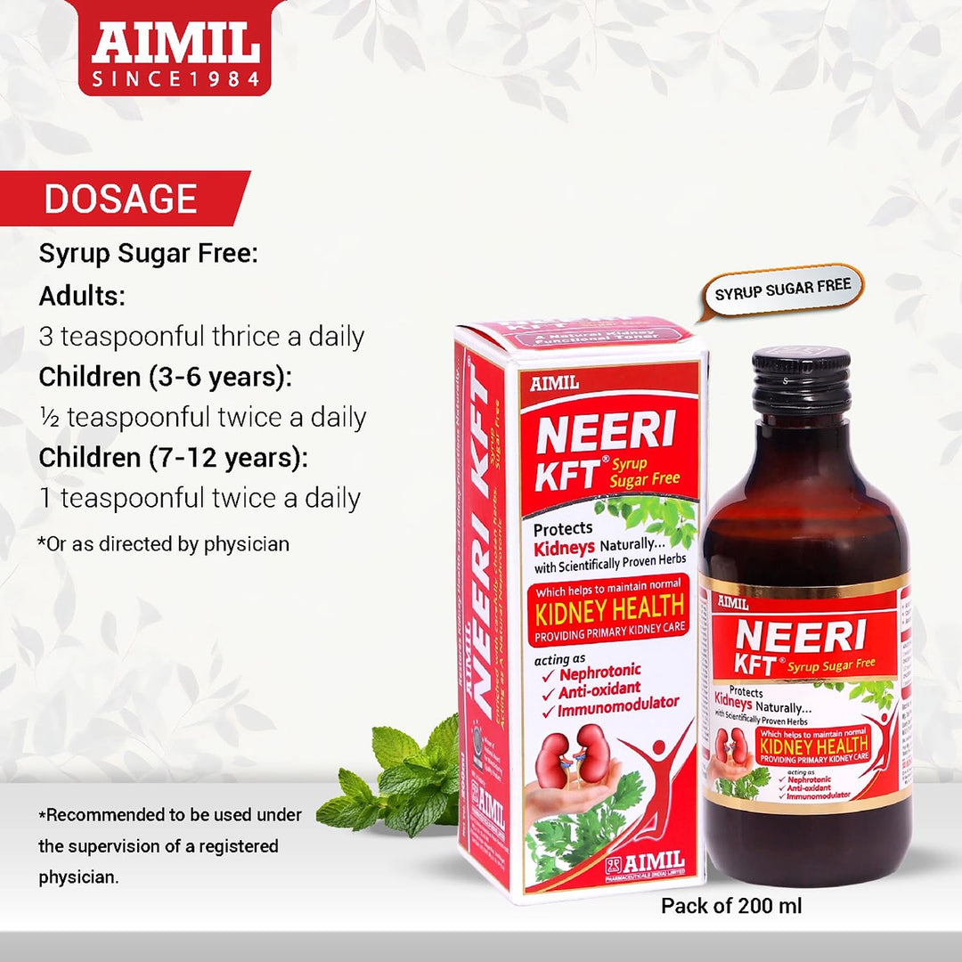 AIMIL Neeri Kft Sugar Free Liquid Syrup-200ml