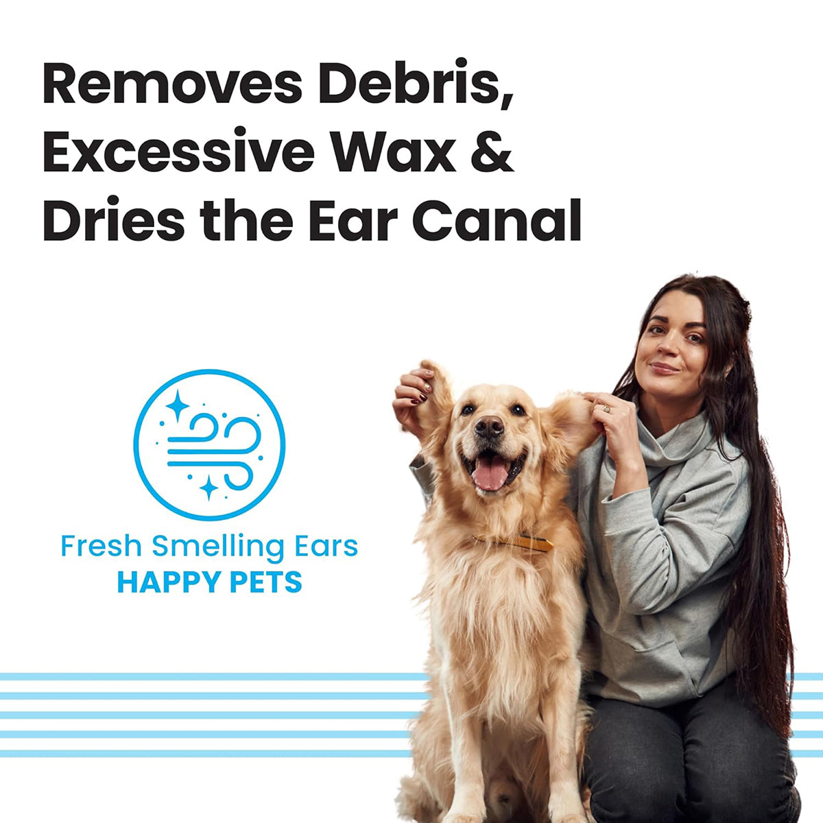 Vivaldis Clearify Tris EDTA Ear Cleaner for Dogs & Cats - 100ml