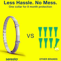 Bayer Seresto 8-Month Flea n Tick Collar for Large Dogs Up to 8kg