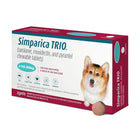 Zoetis Simparica TRIO (Sarolaner, Moxidectin & Pyrantel) Chewable Tablet for Dogs 10-20kg (1 Tablet)