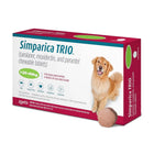 Zoetis Simparica TRIO (Sarolaner, Moxidectin & Pyrantel) Chewable Tablet for Dogs 20-40kg (1 Tablet)