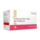 Vivaldis Vet Thyro (Levothyroxine Sodium) 0.6mg Tablet for Dogs & Cats (Pack of 30 Tablets)