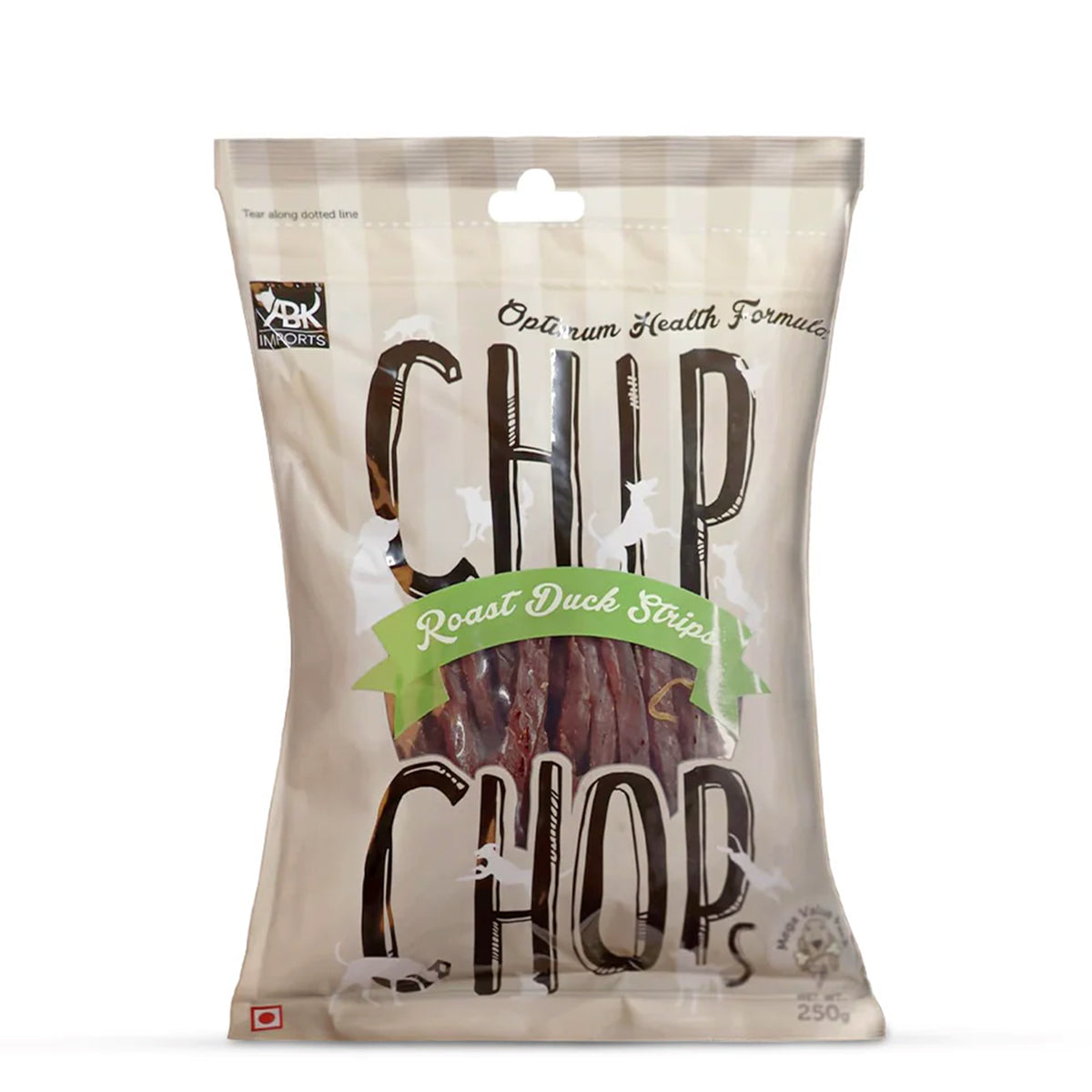 Chip Chops Roast Duck Strips Dog Treat - 250g