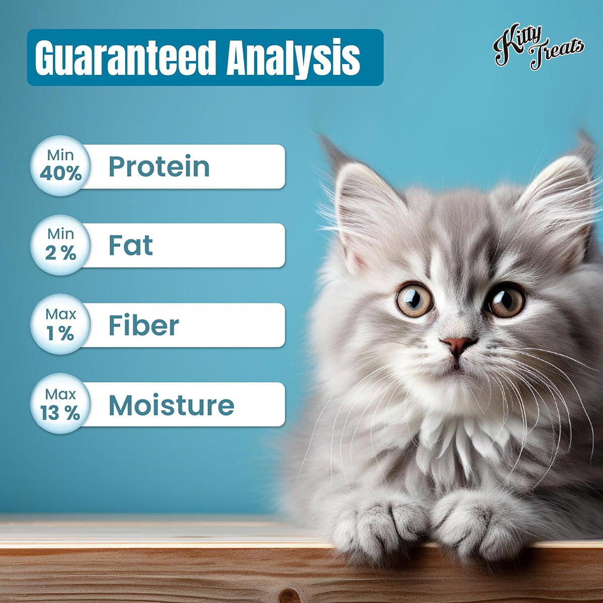 Kitty Treats Chicken With Scallop Flavour – 30gm