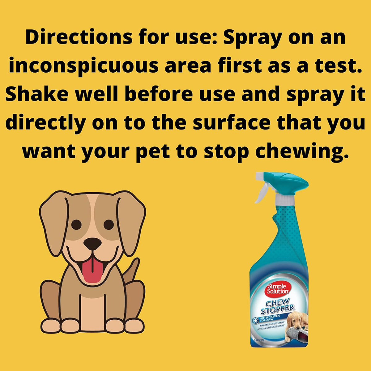 Simple Solution Chew Stopper - 500ml