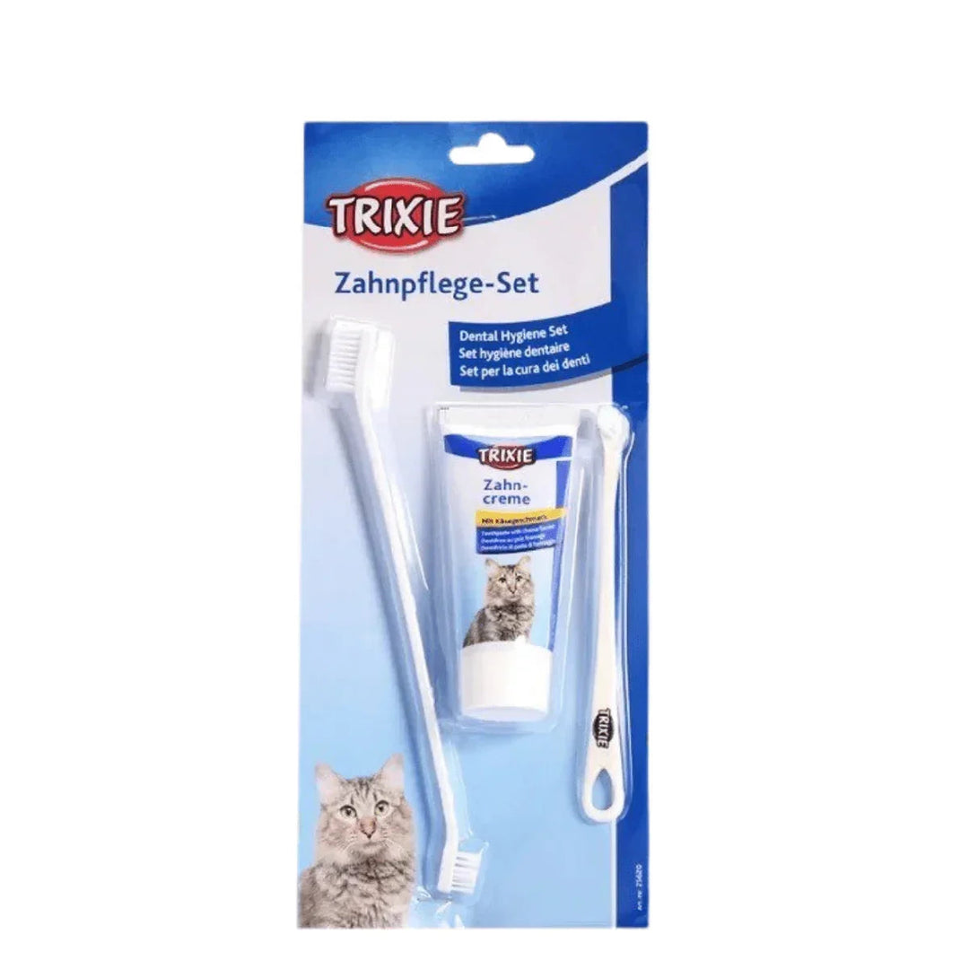 Trixie Cat Orall Hygiene Set - Zigly