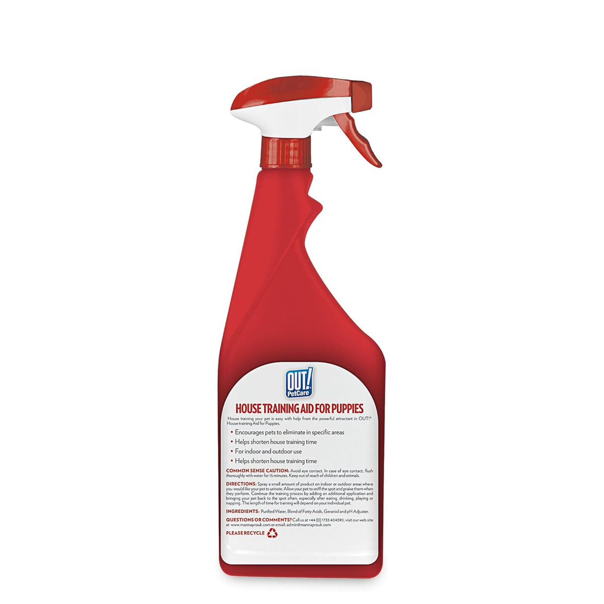 Out Pet Care House training Aid for Puppies - 500 ml