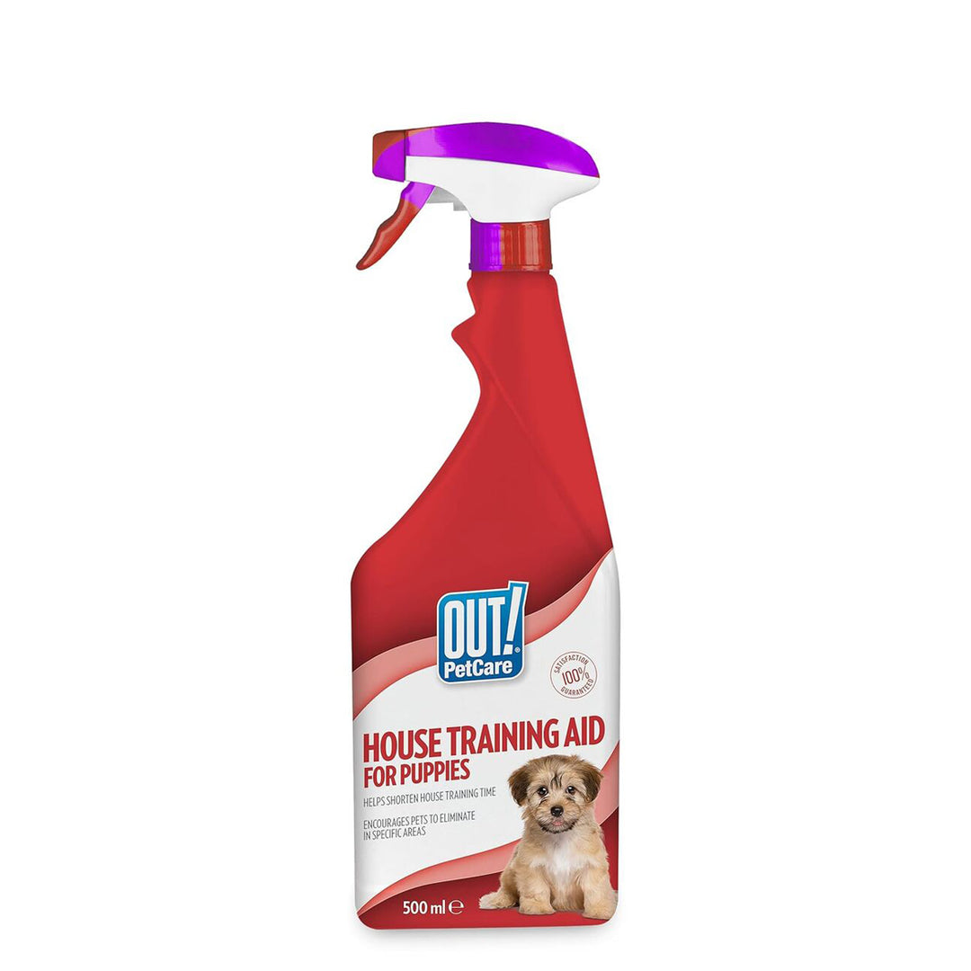 Out Pet Care House training Aid for Puppies - 500 ml
