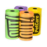 Out Pet Care Green Colored Waste Pick-Up Bags - 120 Bags