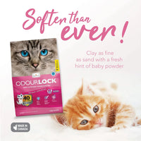 Intersand Odourlock Baby Powder Cat Litter - 12 Kg