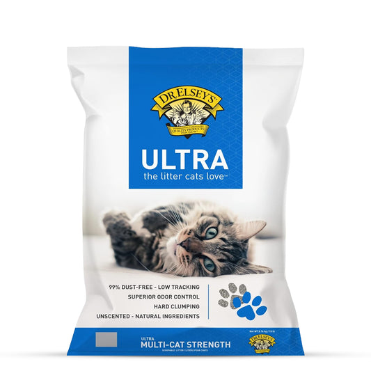 Dr. Elsey's Precious Cat Ultra Litter - Unscented - 8.16kg