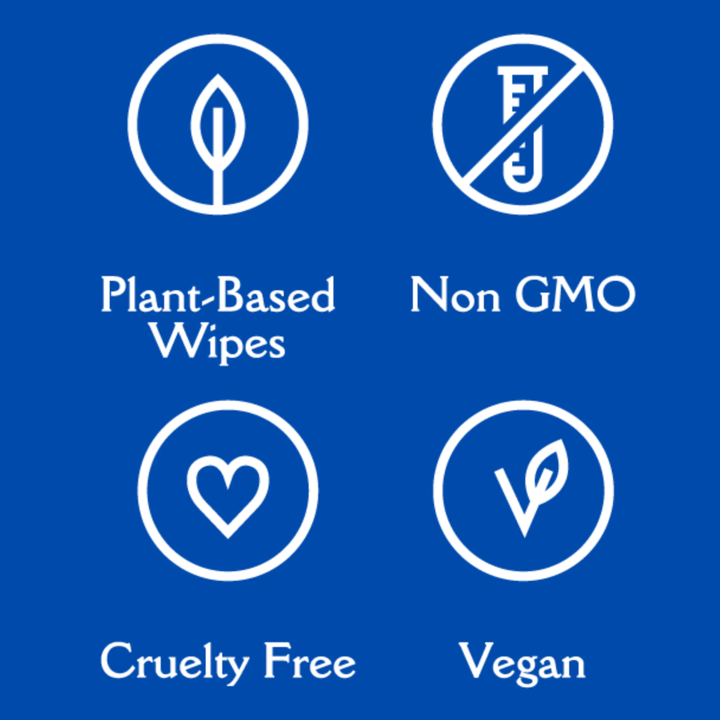 Earthbath All Natural Hypo-Allergenic and Fragrance-Free Grooming Wipes - 100 Wipes