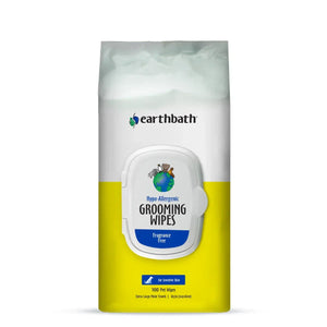 Earthbath All Natural Hypo-Allergenic and Fragrance-Free Grooming Wipes - 100 Wipes - Zigly
