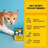 Furlicks Gut Health Supplement for Dogs & Cats – Mixed Berry Flavour