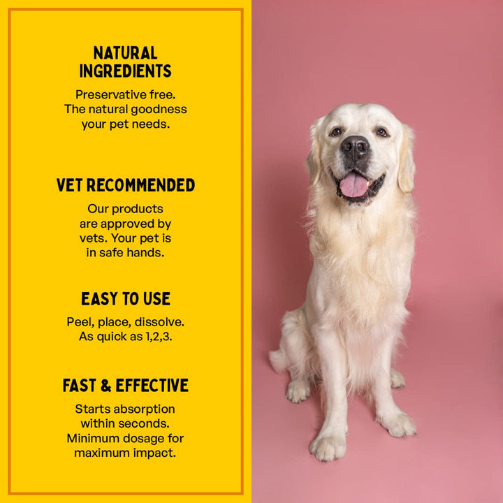 Furlicks Fresh Breath Oral Strips for Dogs & Cats – Spearmint Flavour