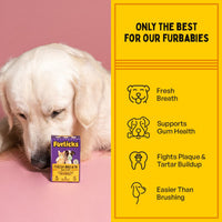 Furlicks Fresh Breath Oral Strips for Dogs & Cats – Spearmint Flavour