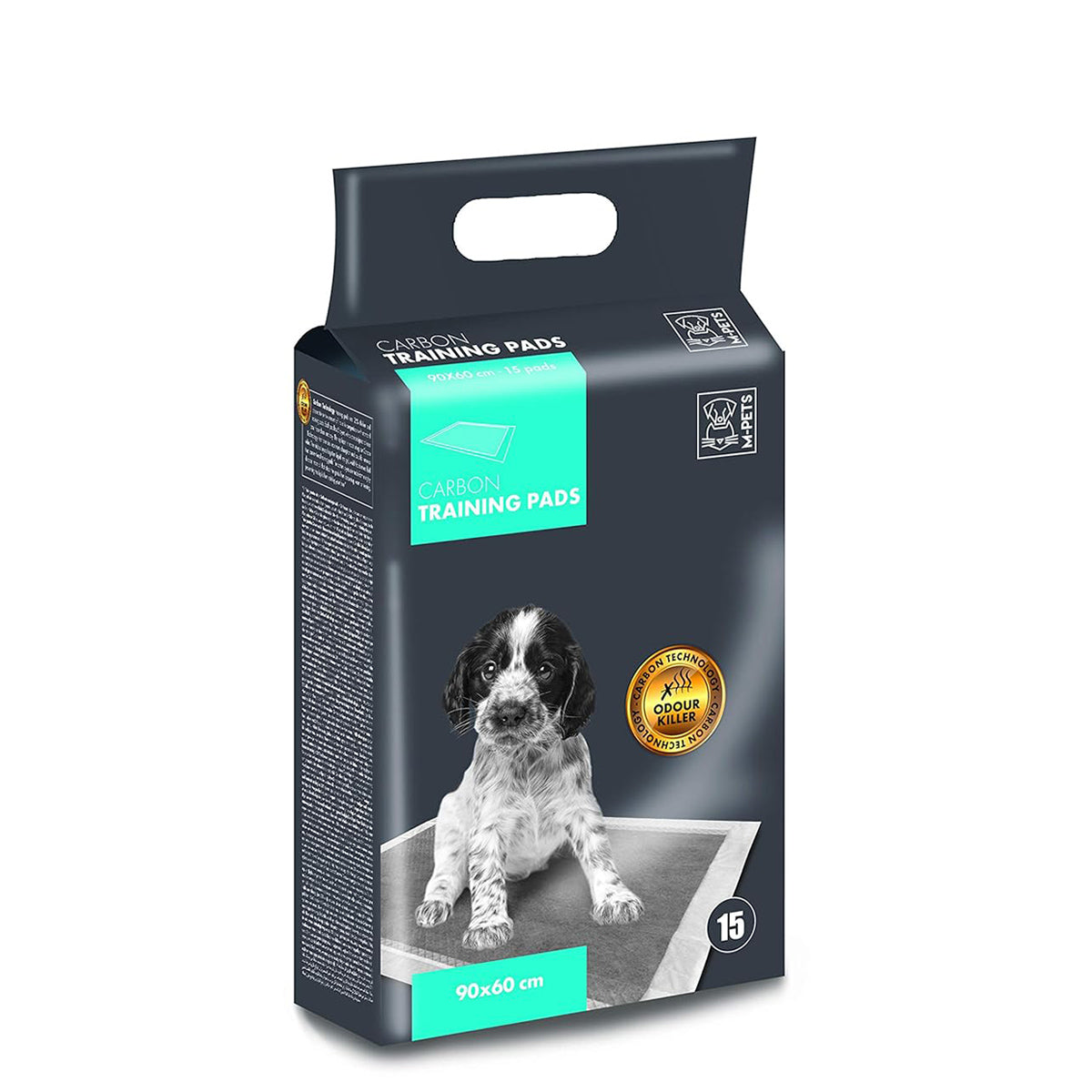 M-Pets Carbon Training Pads for Dogs - 90 X 60cm - 30pcs