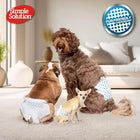 Simple Solution Disposable Diapers for Dogs - XS - 23-36cm - 12 Diapers - Zigly