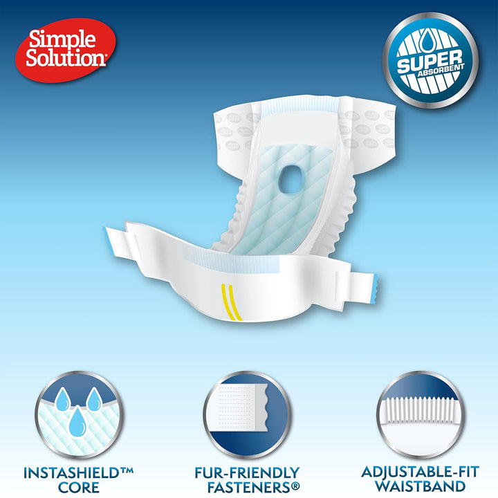 Simple Solution Disposable Diapers - 12 Diapers
