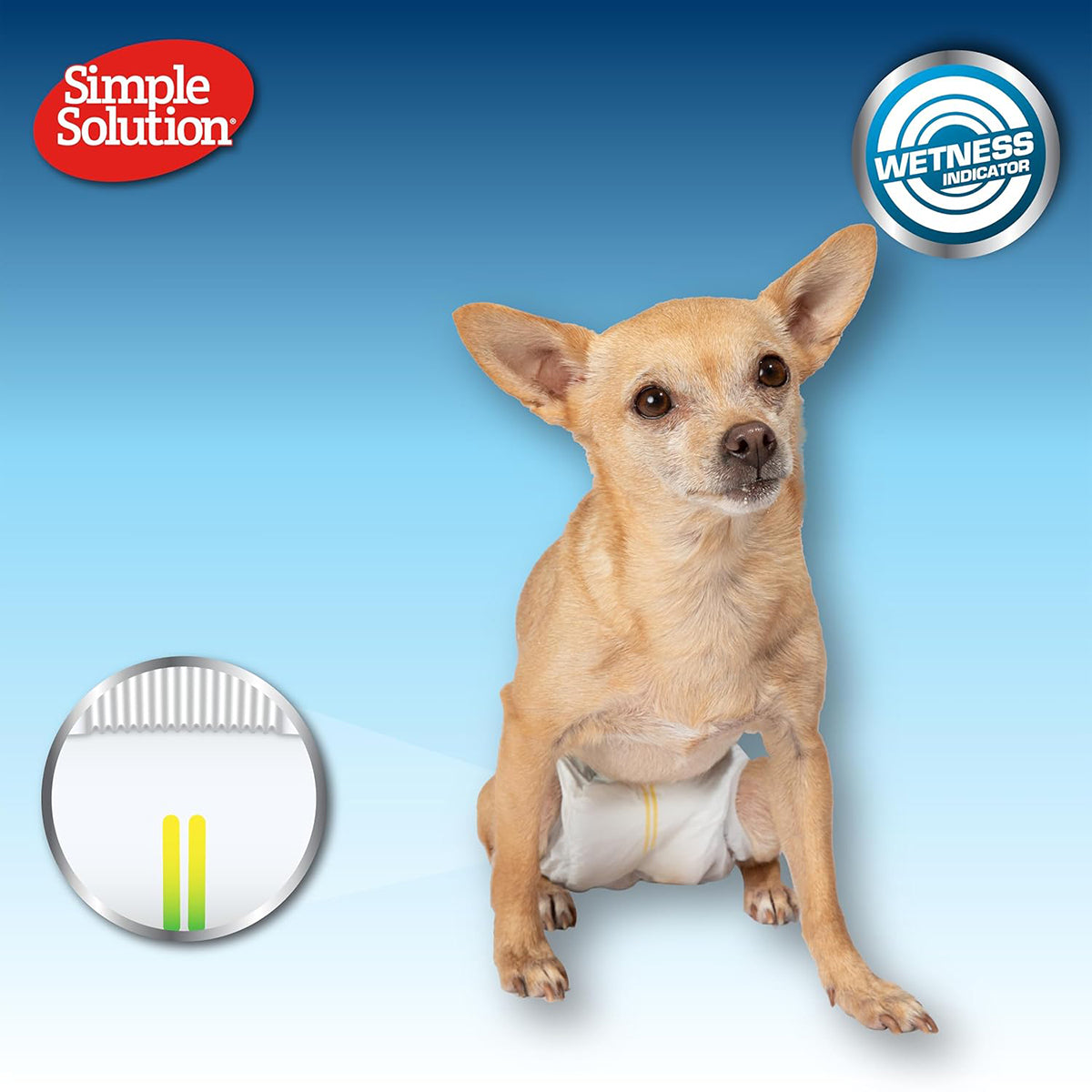 Simple Solution Disposable Diapers - 12 Diapers
