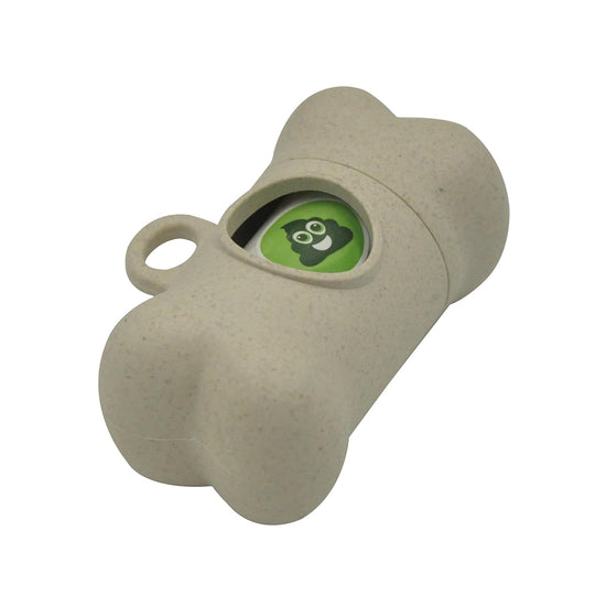 M-Pets Poo Bamboo Vegetable Base Waste Bag Dispenser - Zigly
