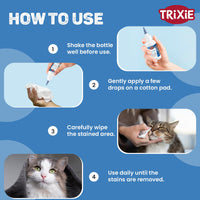 Trixie Tear Stain Remover for Dogs & Cats - 50ml