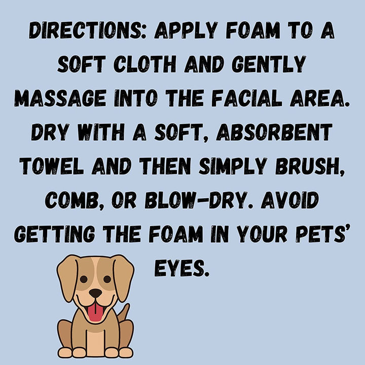 Bio-Groom Facial Foam Cleanser for Dogs - 236ml