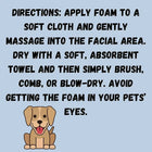 Bio-Groom Facial Foam Cleanser for Dogs - 236ml - Zigly
