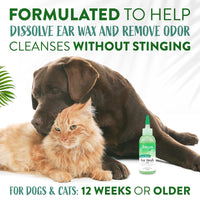 Tropiclean Alcohol-Free Ear Wash - 118ml