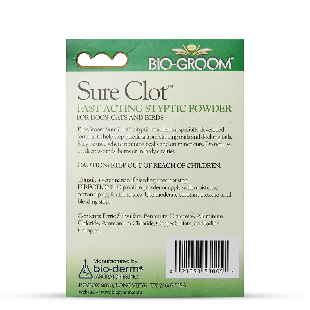 Biogroom Sure Clot Styptic Powder - 14g