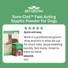 Bio-Groom Sure-Clot (Styptic) Powder for Dogs, Cats & Birds (14g)