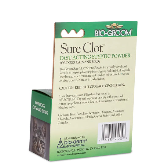 Biogroom Sure Clot Styptic Powder - 14g