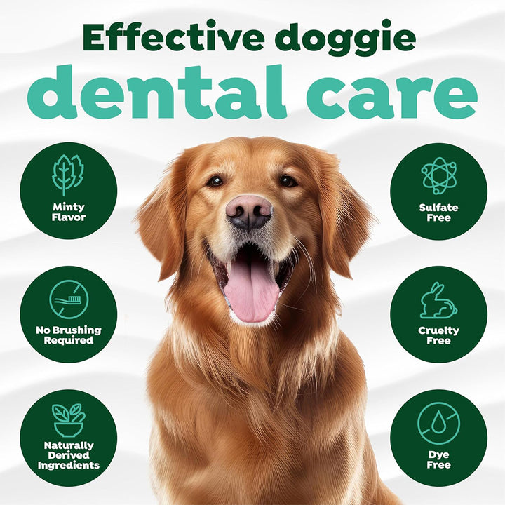Tropiclean Fresh Breath Clean Teeth Brushing Gel For Dog - 59ml