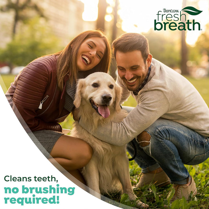 Tropiclean Fresh Breath Clean Teeth Brushing Gel For Dog - 59ml